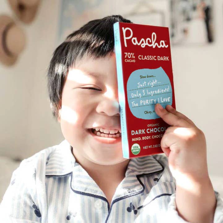 Pascha Chocolate Company - Wholesale Chocolate Bar - 70% Cacao Organic Vegan Dark Chocolate Bar4