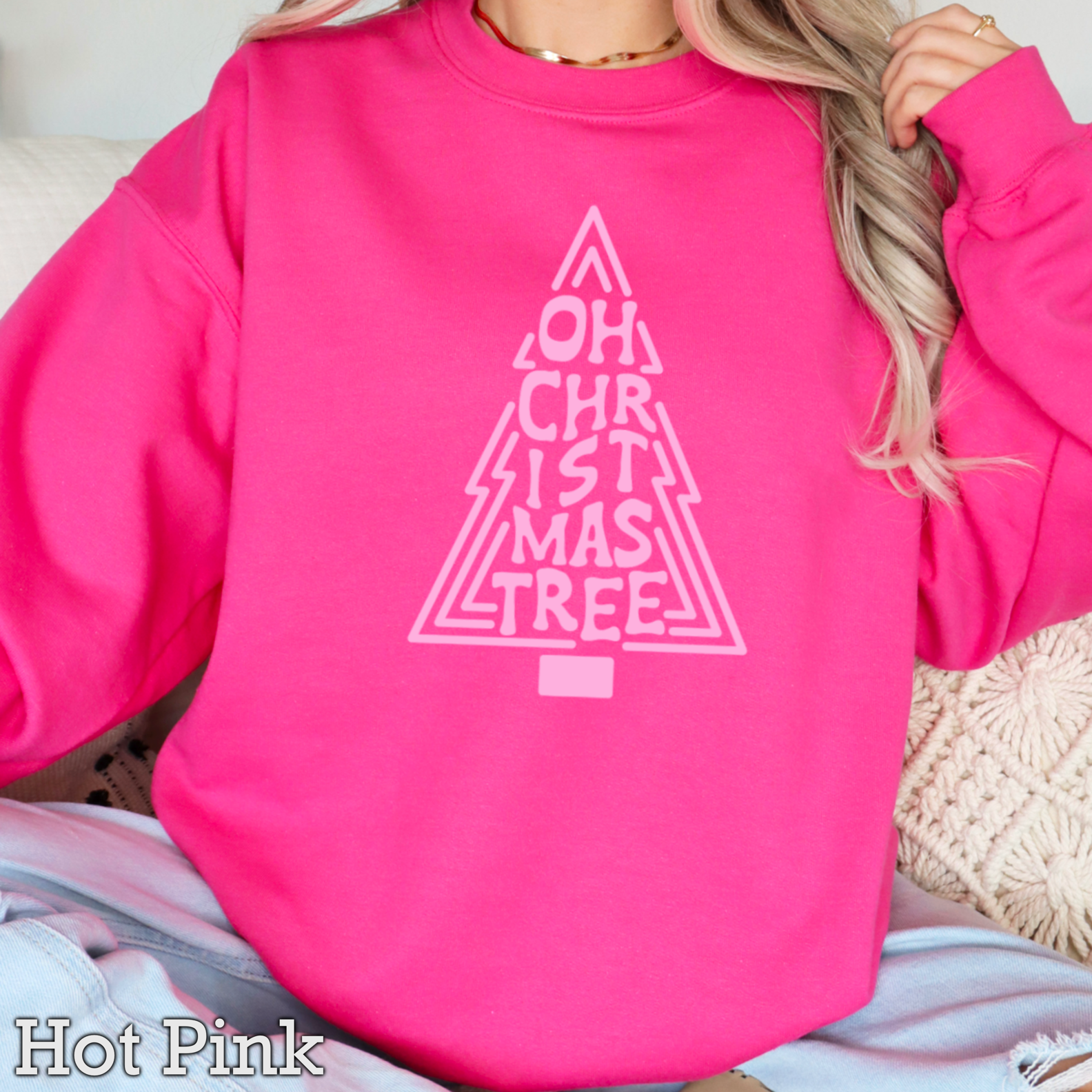 Shoppe SHC - Wholesale Graphic Sweatshirt - Women's - Oh Christmas Tree Christmas 2025 Graphic Sweatshirt Women’s13
