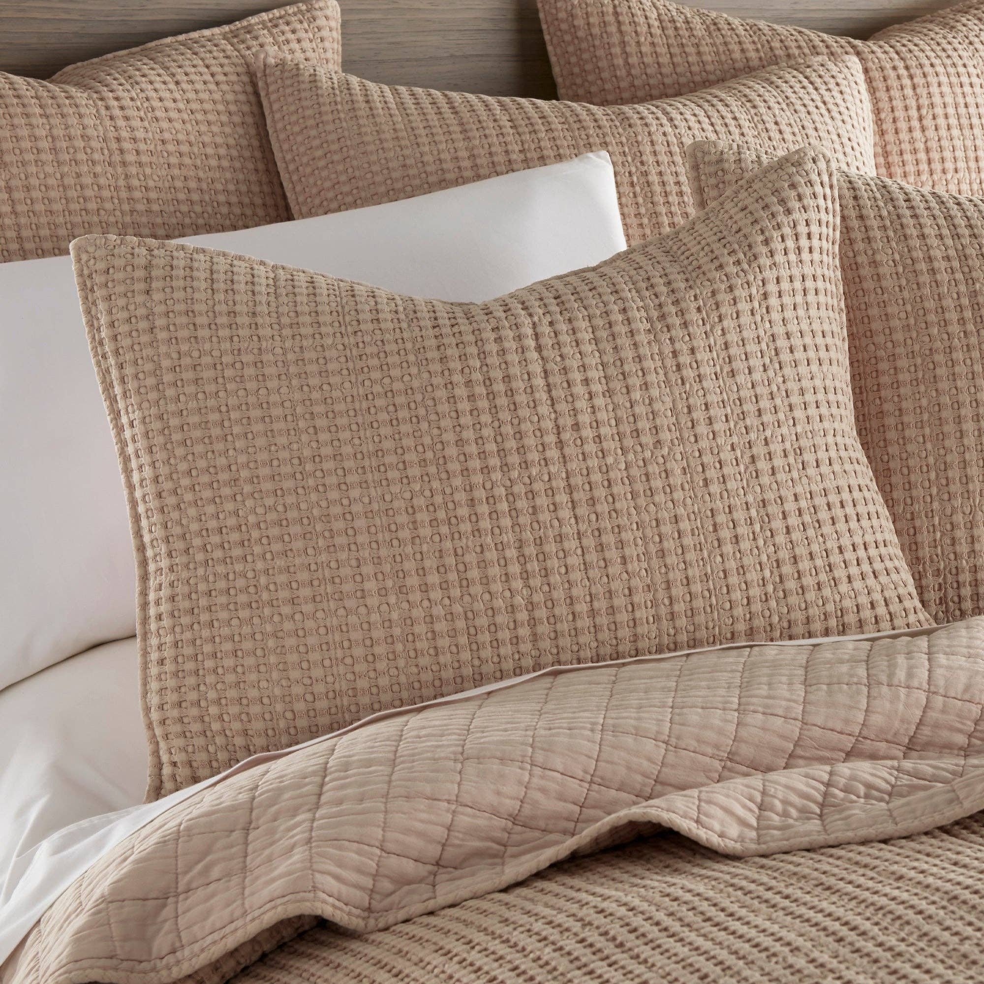 Levtex Home - Vendita all'ingrosso Set di lenzuola - Set trapuntato Mills Waffle16