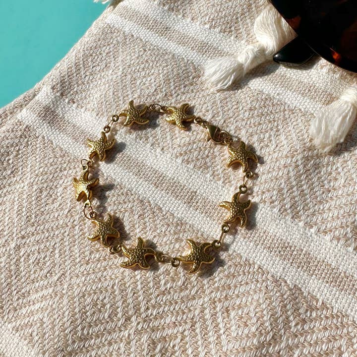 Bracciale stella marina per la vendita all'ingrosso da parte di Perles & Pinpin