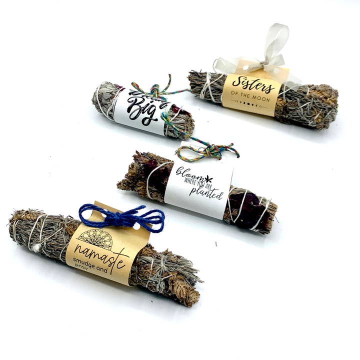 Blessed Ember - Wholesale Sage Bundle - Statement Smudge Bundles - Spanish Lavender