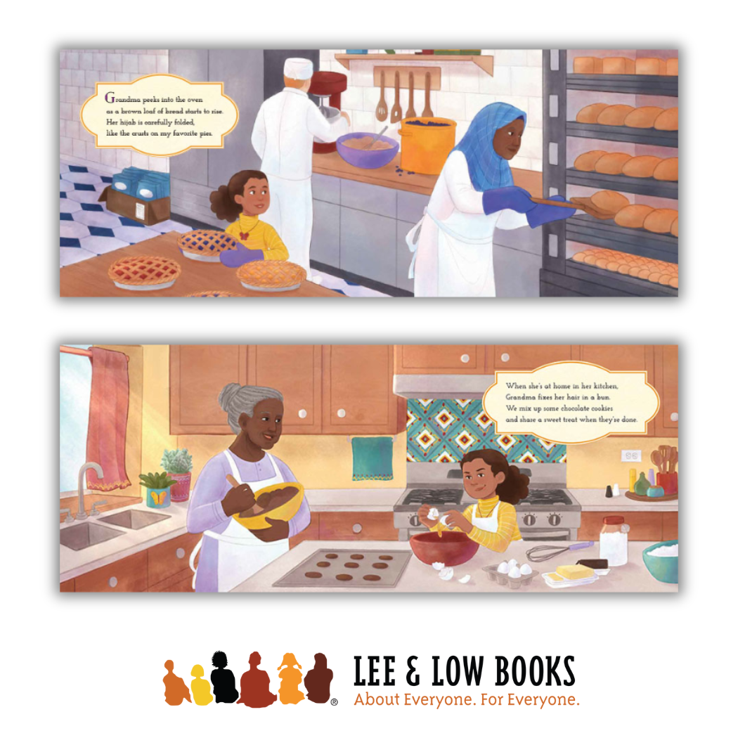 Lee & Low Books Inc - Vendita all'ingrosso Libro per l'infanzia (3-5) - Under My Hijab di Hena Khan, illustrato da Aaliya Jaleel1