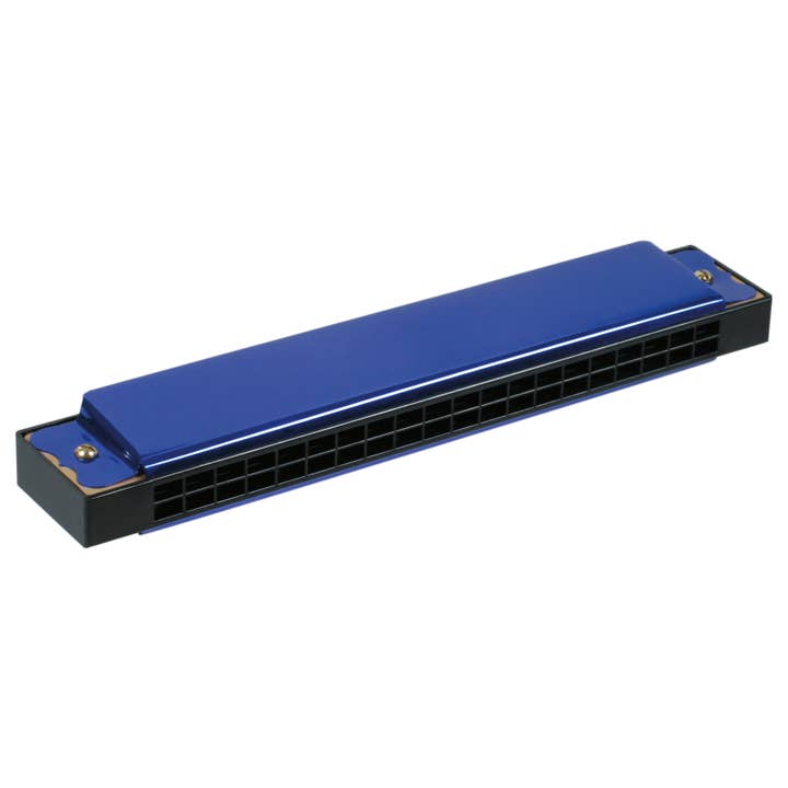 Toysmith - Wholesale Musical Toy - Kids & Baby - Neato! Large 6" Metal Harmonica with Case, Retro Classic