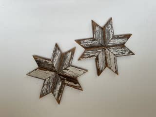 Heartland Designs – Engroshandel Julepynt – Barnwood Snowflake - stjerne - jul3