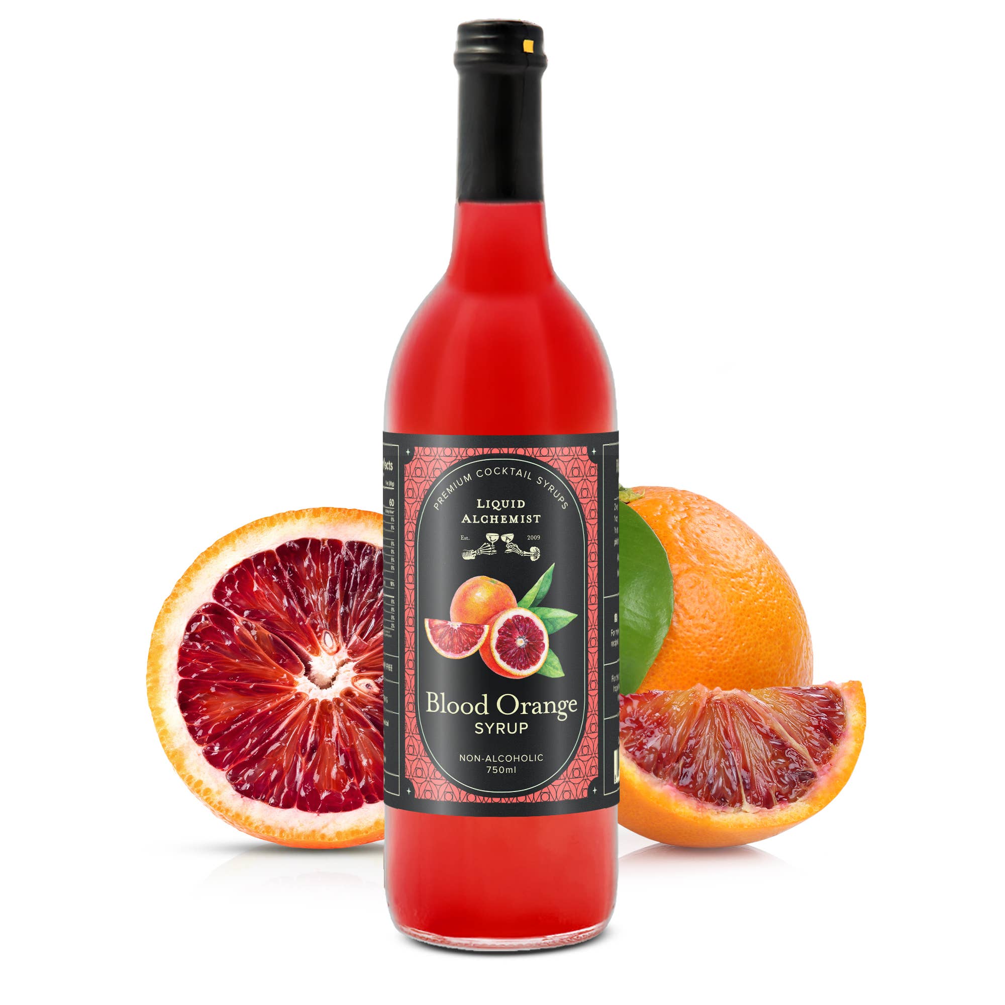 Liquid Alchemist Syrups - Wholesale Cocktail Mix/Syrup - Blood Orange Cocktail Syrup12