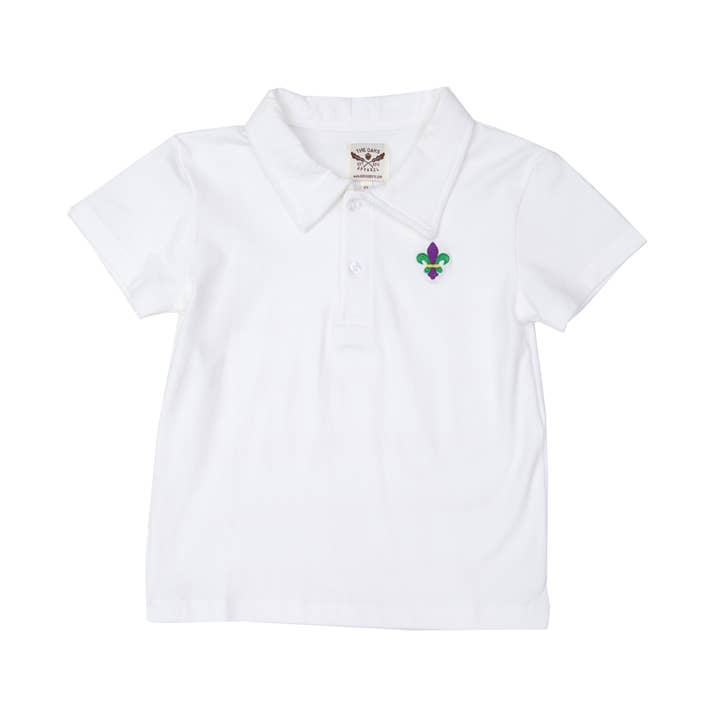 Watson Mardi Fête Polo pour la vente par The Oaks Apparel Company