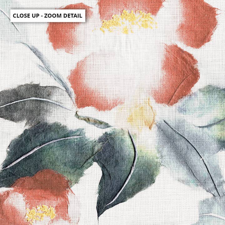 PRINT AND PROPER - Wholesale Art print - Oriental Flowers Wall Art. Japanese Floral Wall Art Print2