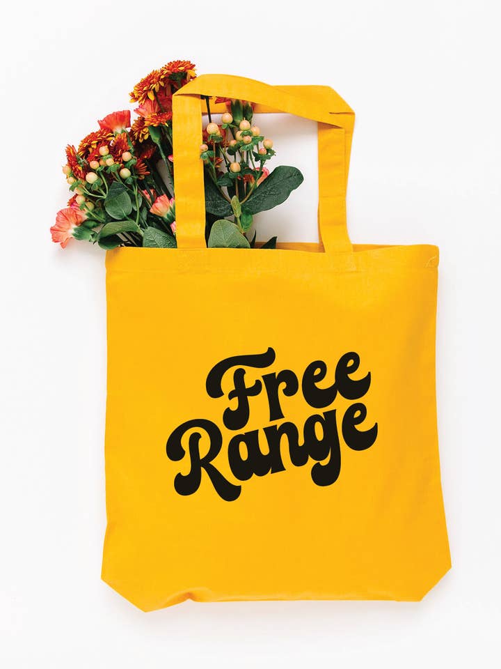 Free Range Eco Friendly Canvas Tote Bag | Gift | Reusable Bag for wholesale by Nature Supply Co
