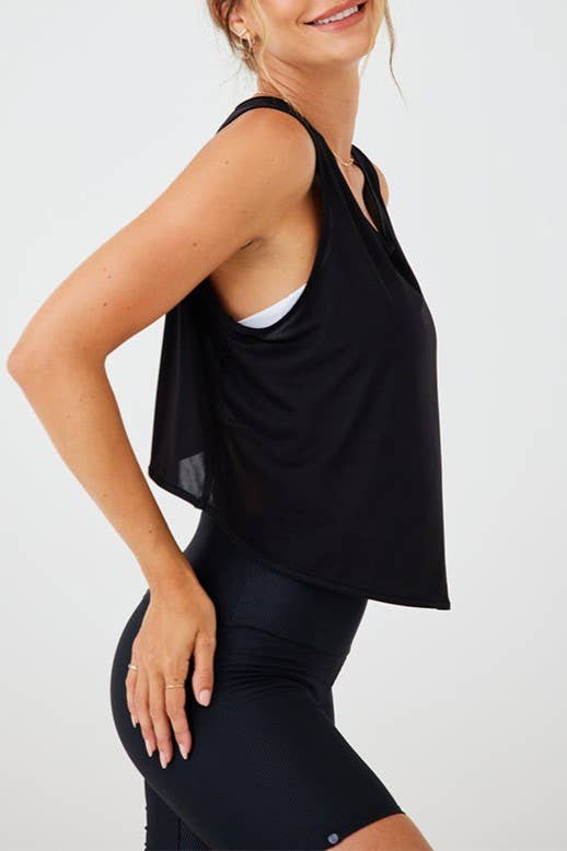 Rosa Clothing - Wholesale Tank Top - Women's - athletic workout Hollowed Out back tank top7