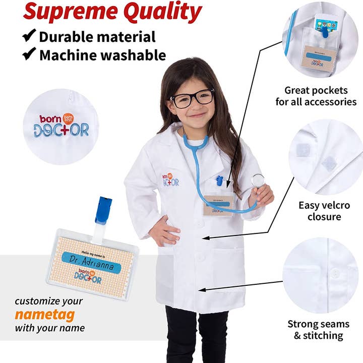 Bintiva - Venta al por mayor Conjunto de juguetes - Niños - Set de juguetes Doctor Dress Up