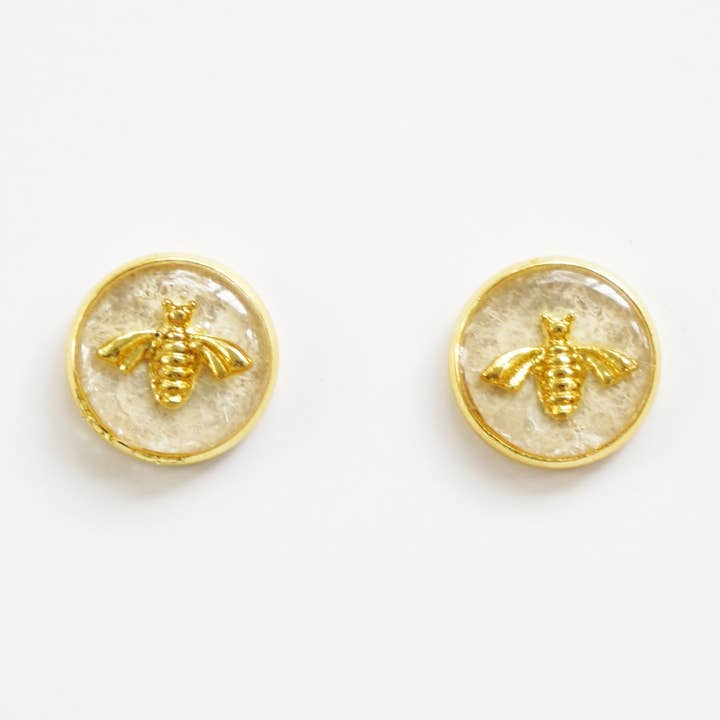 Papel de parede artesanal Lil Honey Brincos Bee Stud por atacado de Perpetual October