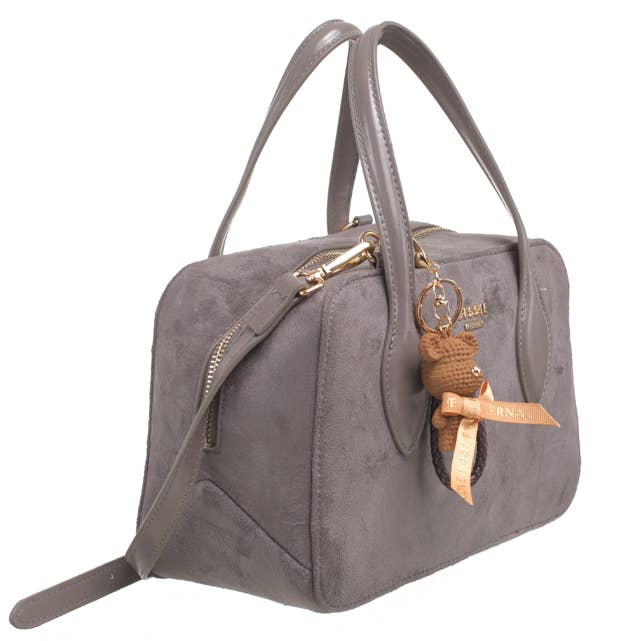 Bessie London - Vendita all'ingrosso Borsa tote - Donna - BORSA TOTE IN CAMOSCIO TEDDY CHARM10