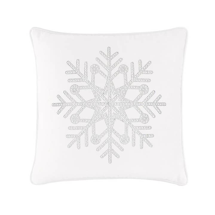Sparkles Home - Wholesale Throw/Decorative Pillow - Rhinestone Snowflake Pillow41
