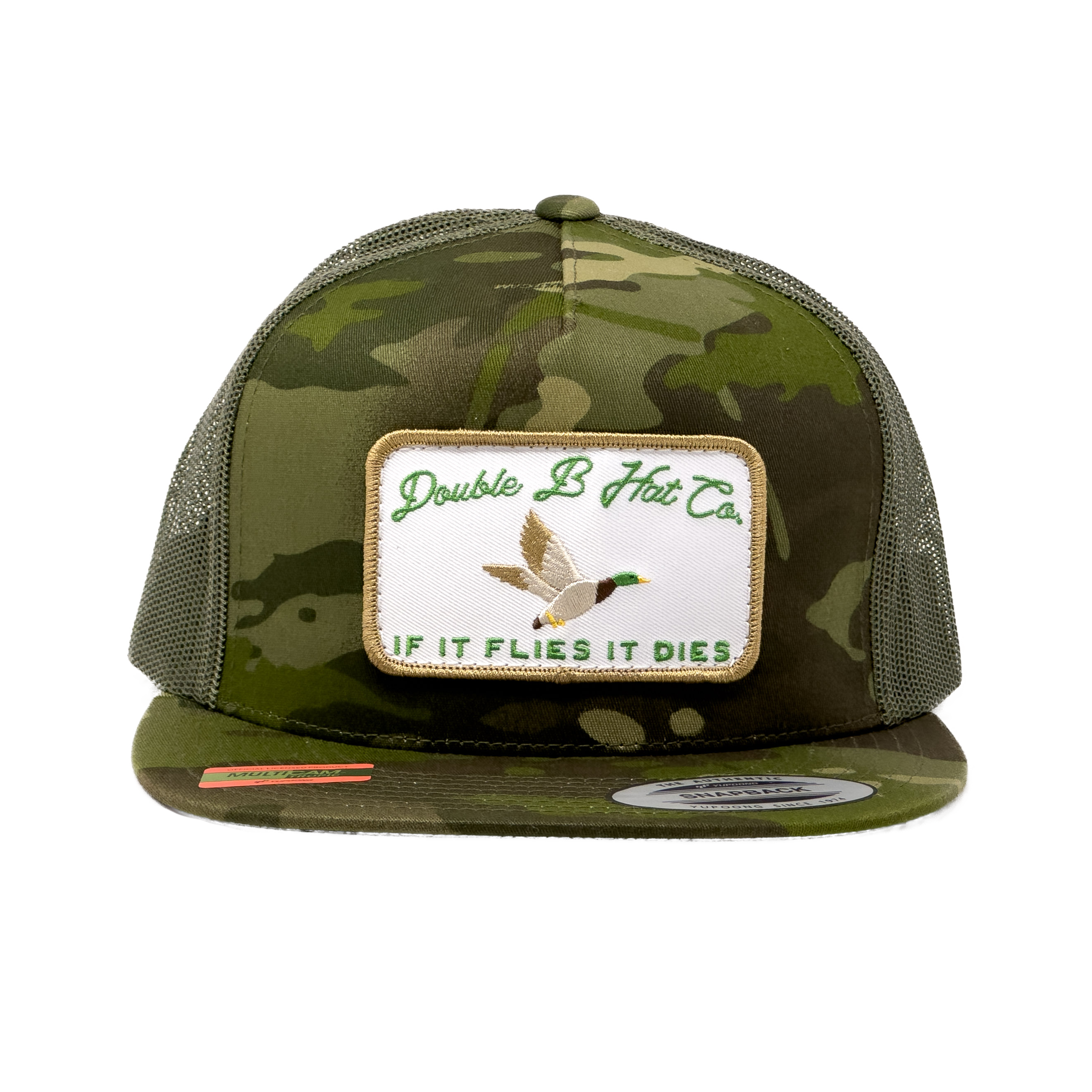 Double B Hat Company - Wholesale Trucker Hat - Unisex - Green Mallard Hat1