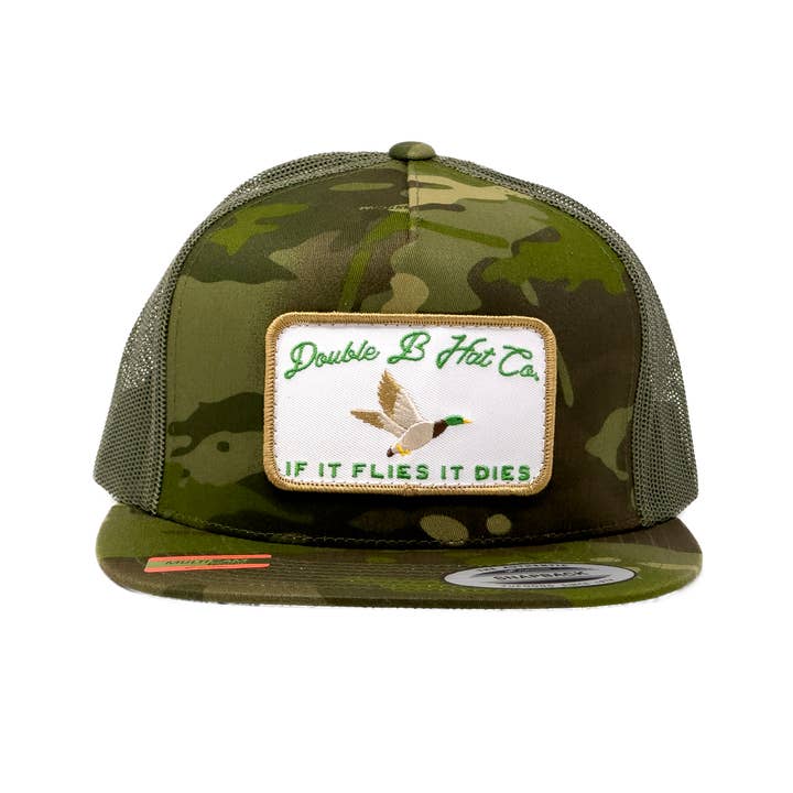Double B Hat Company - Wholesale Trucker Hat - Unisex - Green Mallard Hat1