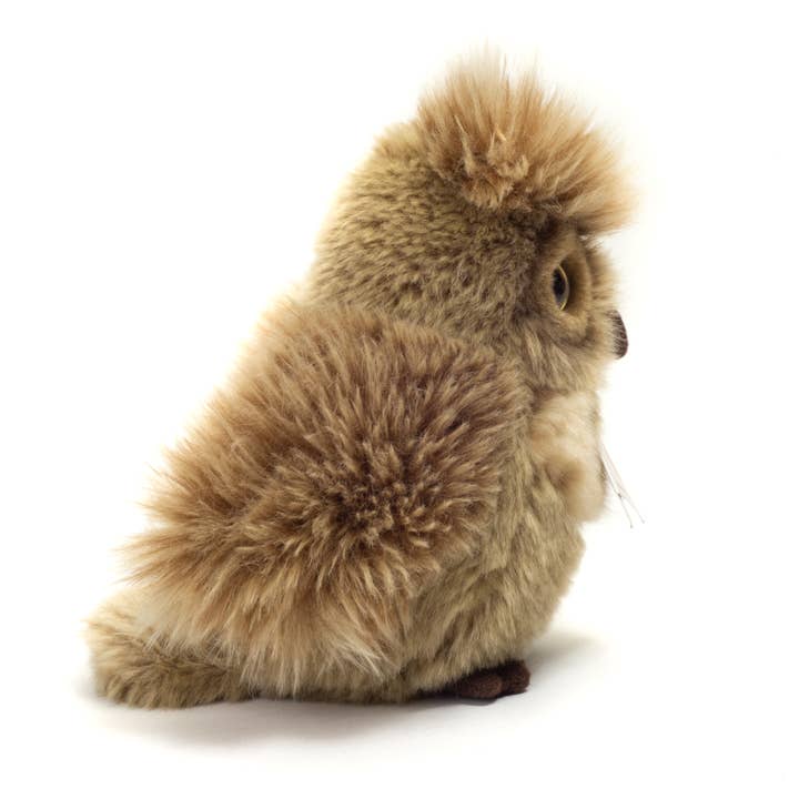 Teddy Hermann - Wholesale Stuffed/Plush Toy - Kids & Baby - Owl grey-brown 17 cm - plush toy - soft toy3