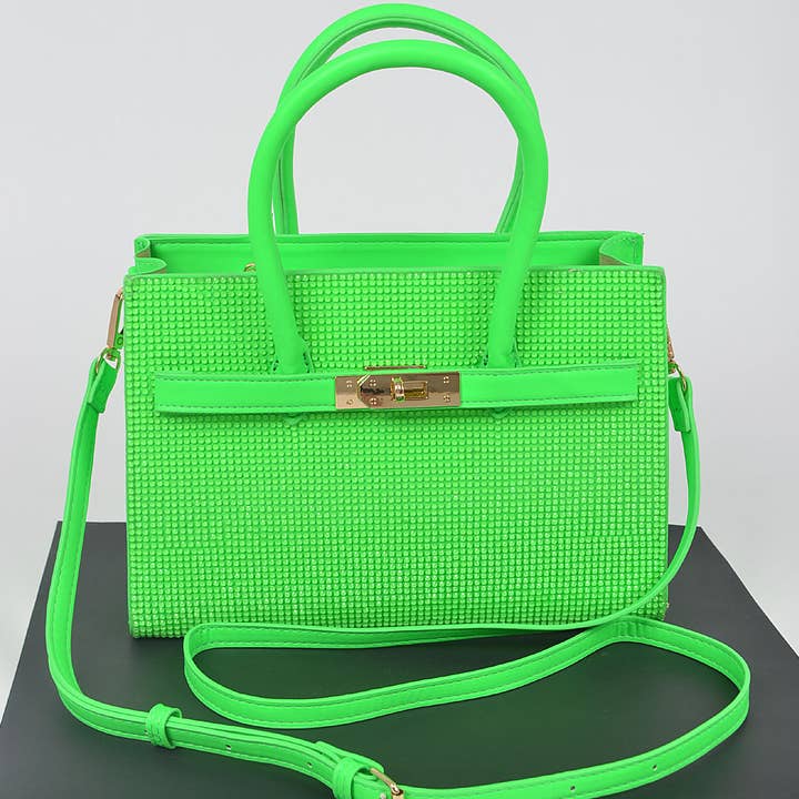 Rhinestone Handle Bag for wholesale by 3AM BY H&D ACCESSORIES