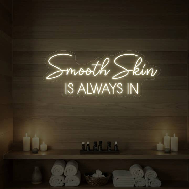 Glat Hud Er Altid In Neon Skilt for engroshandel hos Light Your Way