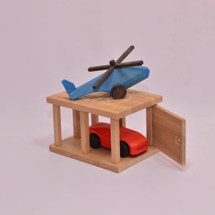 Lis Toys – wholesale Träleksak - Barn – Toy Parkeringsgarage av trä #1, Förvaring för leksaker3