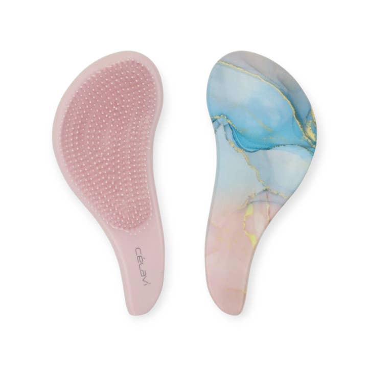 The Bling Barn - Wholesale Hair Brush/Comb - Wet Or Dry Compact Size Detangling Brush8