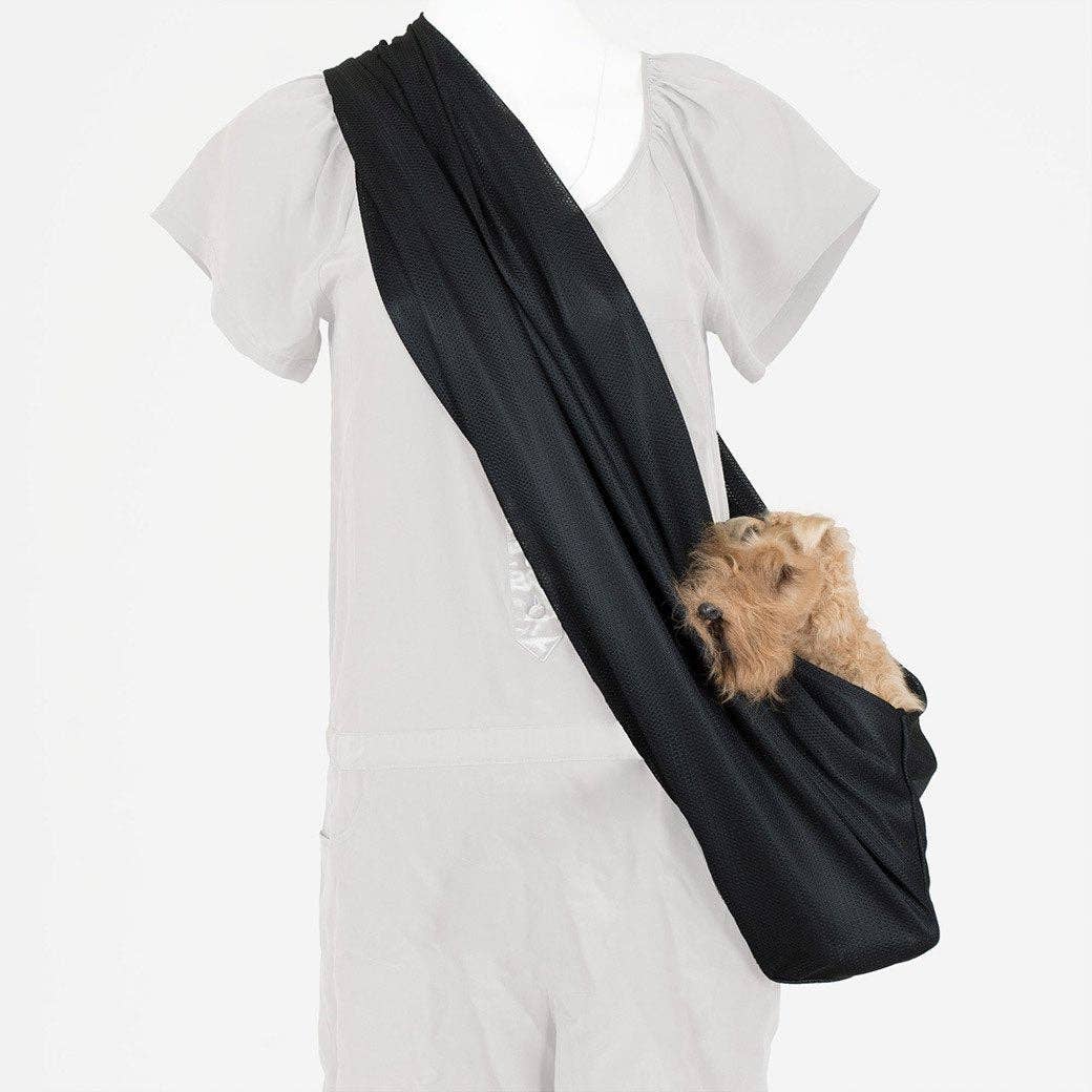 Susan Lanci Designs – wholesale Pet carrier – Dog – Mesh Sport Sling Carrier4