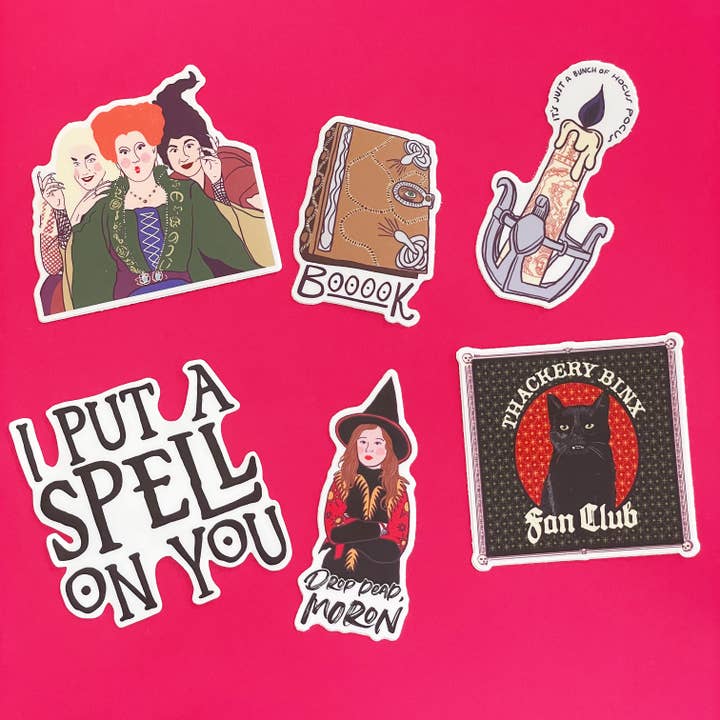Drop Dead Moron Sticker Pack for wholesale by Mother of the Moon