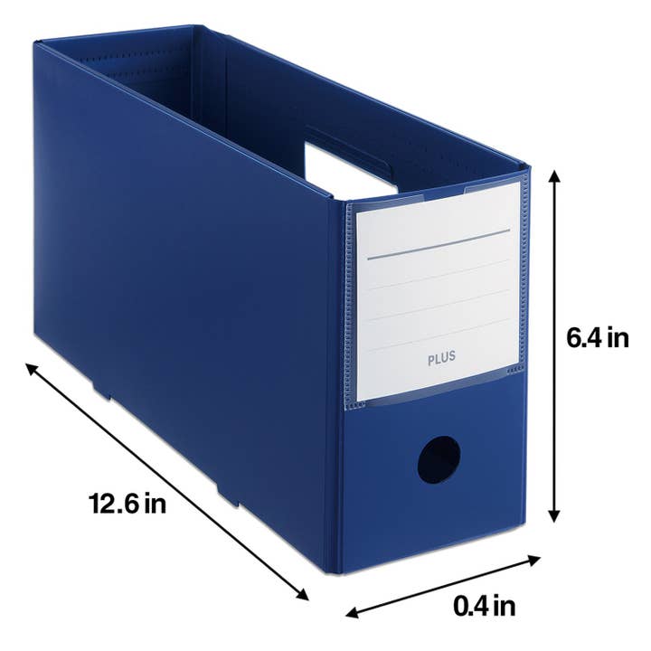 PLUS CORPORATION OF AMERICA - Wholesale Desk Organizer - PLUS Folding Half Height Box File+4