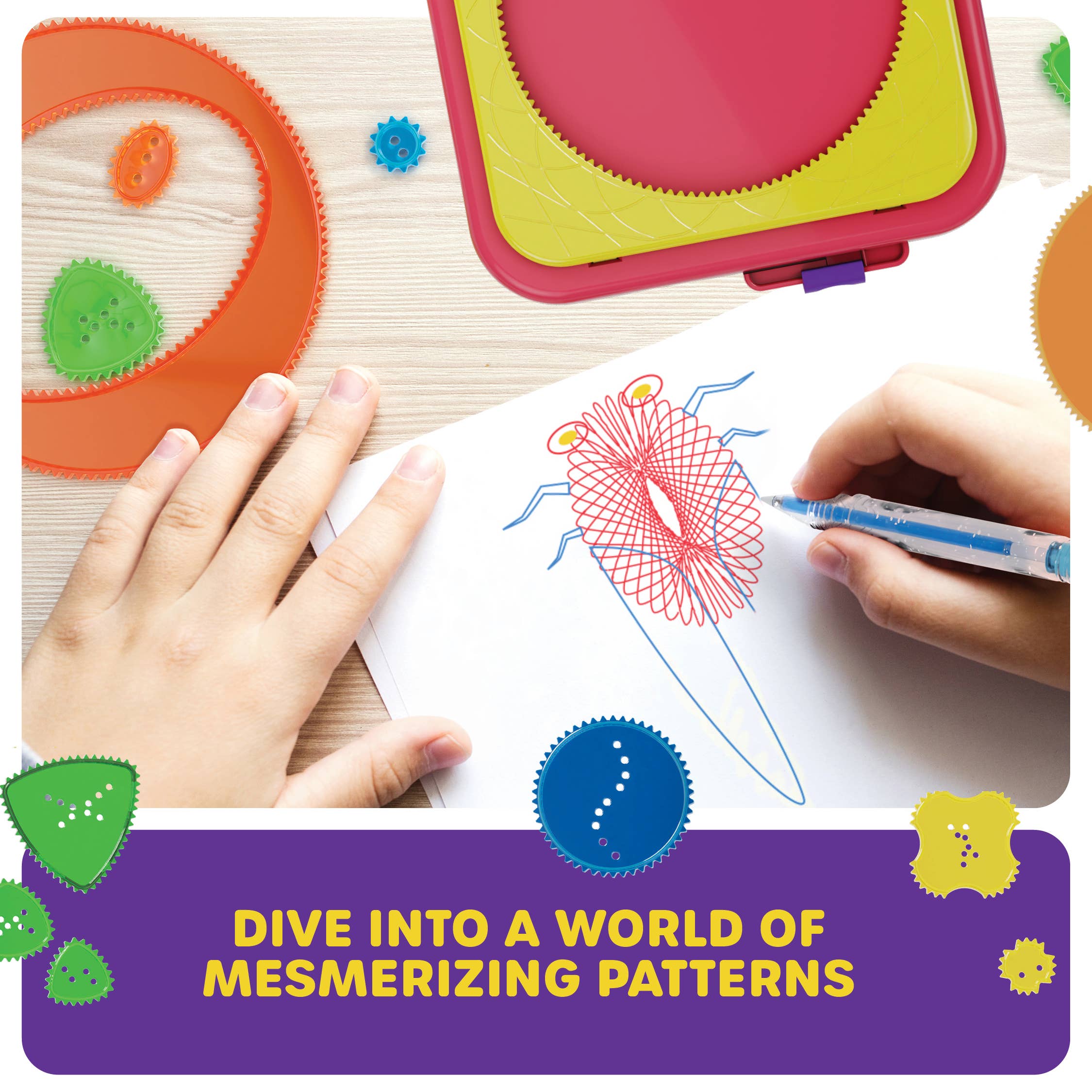 Dan&Darci - Wholesale DIY Craft Kit - Kids - Spiral Art Kit for Kids - Craft Set for Girls & Boys6