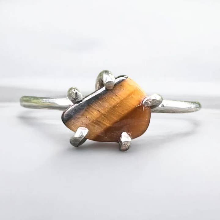 Tigeraugenring für den Großhandel von Anne Swain Jewelry