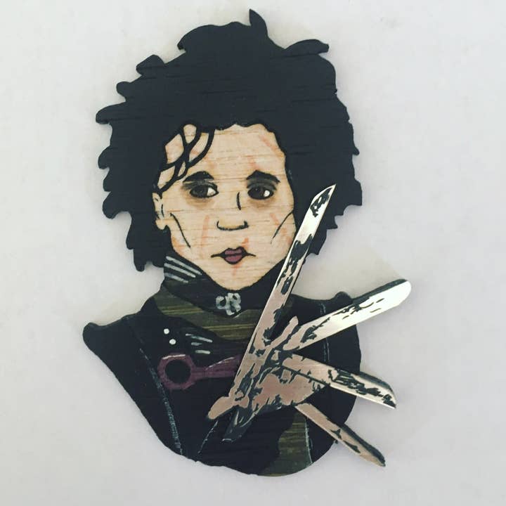 Milk Thieves - Wholesale Brooch - Brooch: Edward Scissorhands1