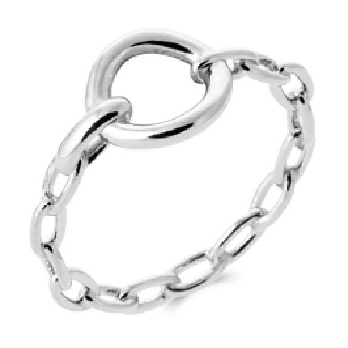 Oralie .925 Sterling Silver pläterad rodium Ring för wholesale av Jewelry Private Label