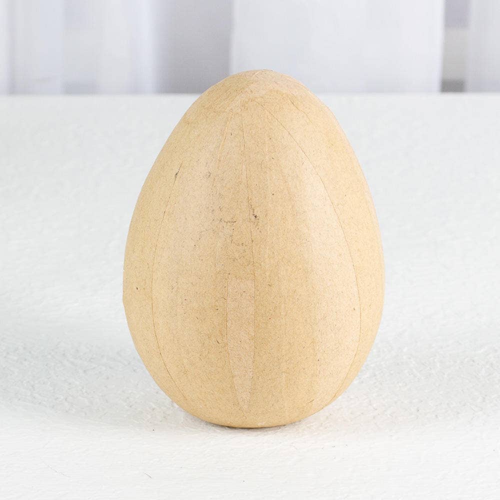 Factory Direct Craft - Wholesale Paper Mache - Panoramic Diorama Paper Mache Egg - 4" x 2-1/2" Dia.3