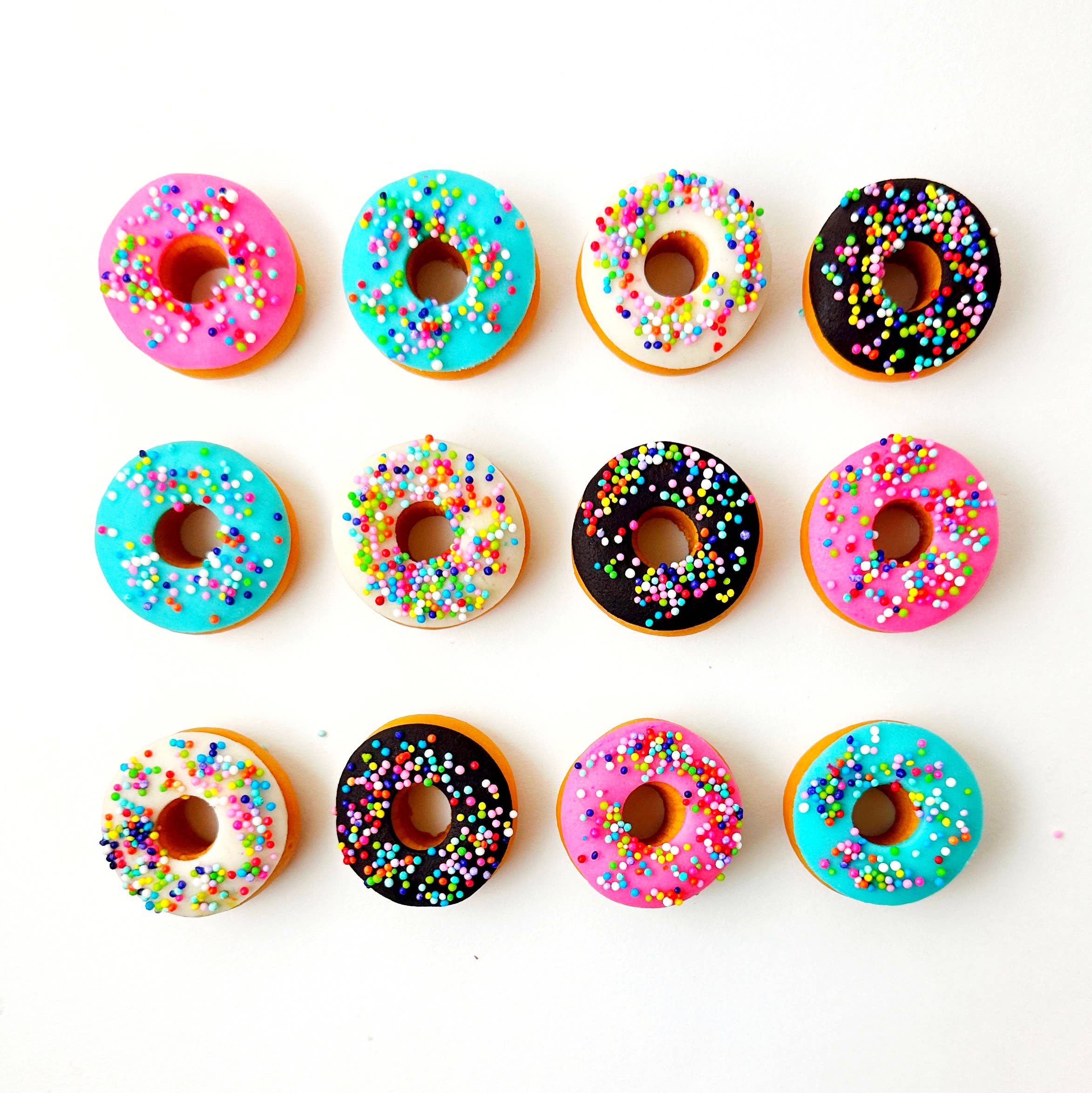 marzipops - Wholesale Hard Candy - Gourmet Marzipan Sprinkle Donuts Candy Treats1