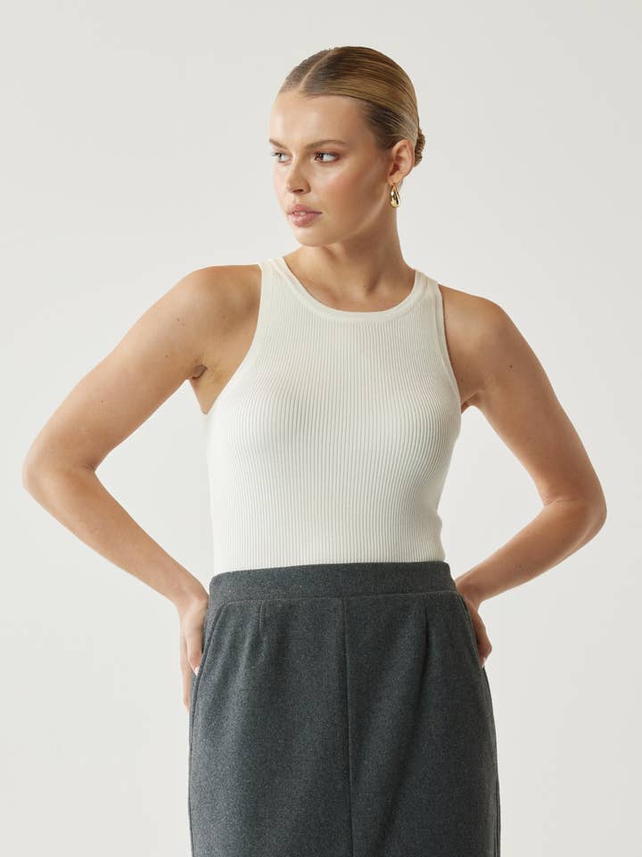 MVN - Wholesale Tank top – Women′s - ACROPOLIS KNIT TANK0