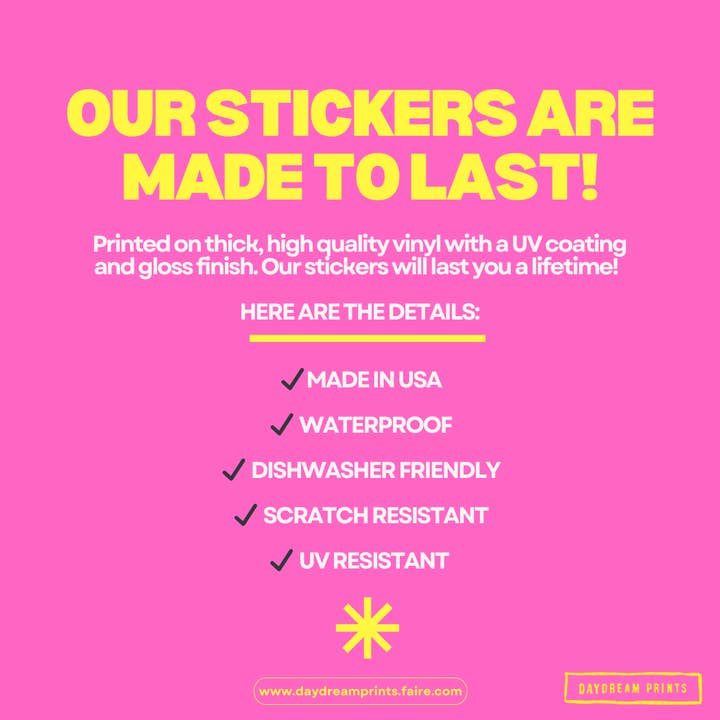 Daydream Prints - Wholesale Sticker - Mentally at the Beach | Ocean Vinyl Sticker for Laptops 4"