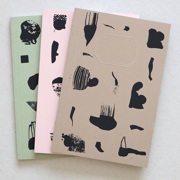 Set of three limited edition notebooks | Helehelena for wholesale by Loopvis