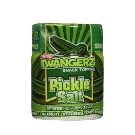 Shop The King - Vente Mélanges d'épices séchées - Twangerz Assaisonnement au Sel de Cornichon, Saupoudreur de 32,6 g (Lot de 10)