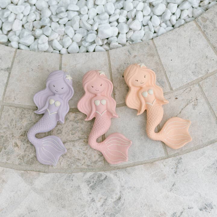 Winnie Parkes - Wholesale Teether (Not Clip-On) - Baby - Maeve the Mermaid Natural Rubber Teether