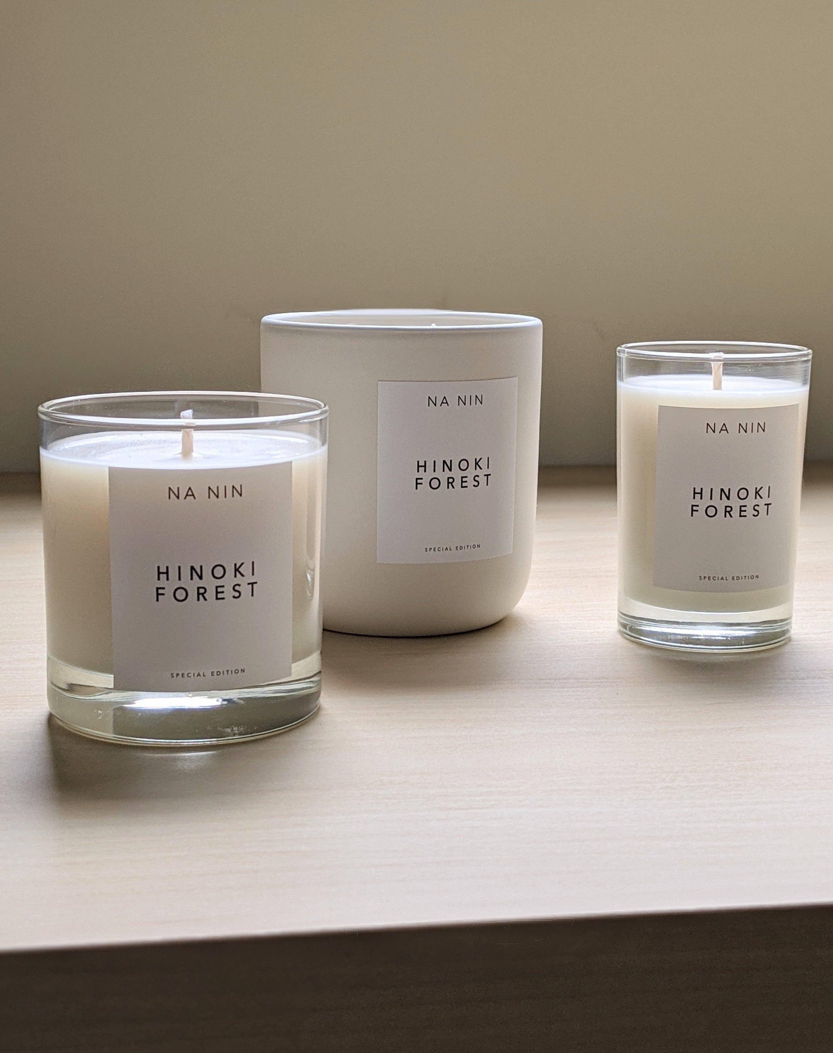 Na Nin - Wholesale Jar/Filled Candle - Hinoki Forest Candle / Available in Multiple Sizes15