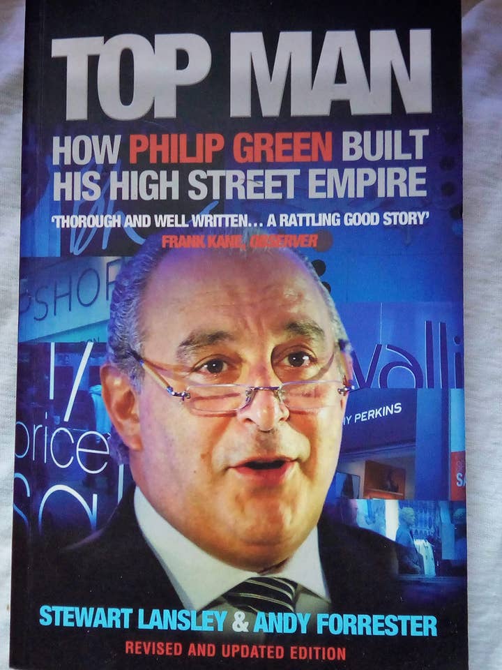 Top Man : Comment Philip Green a construit son empire de la grande distribution pour la vente par Boon Books