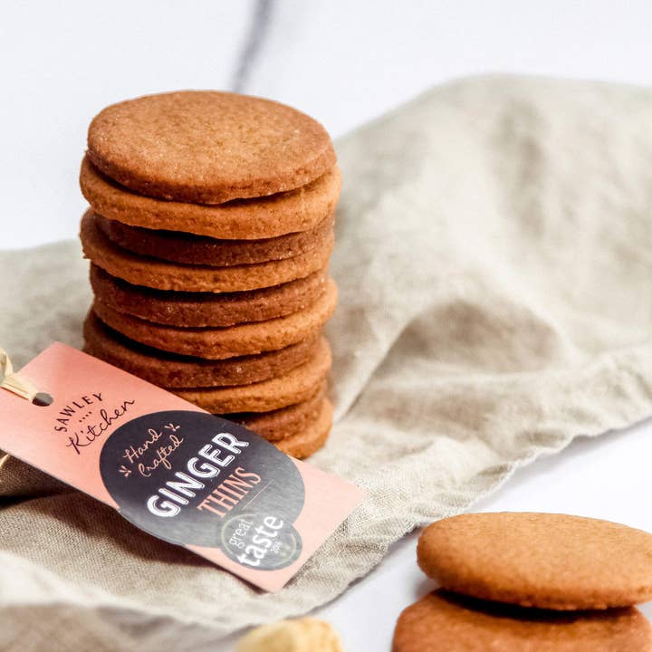 Sawley Kitchen - Wholesale Koekje - Ginger Thins - Yorkshire biscuits met gemberkruiden1