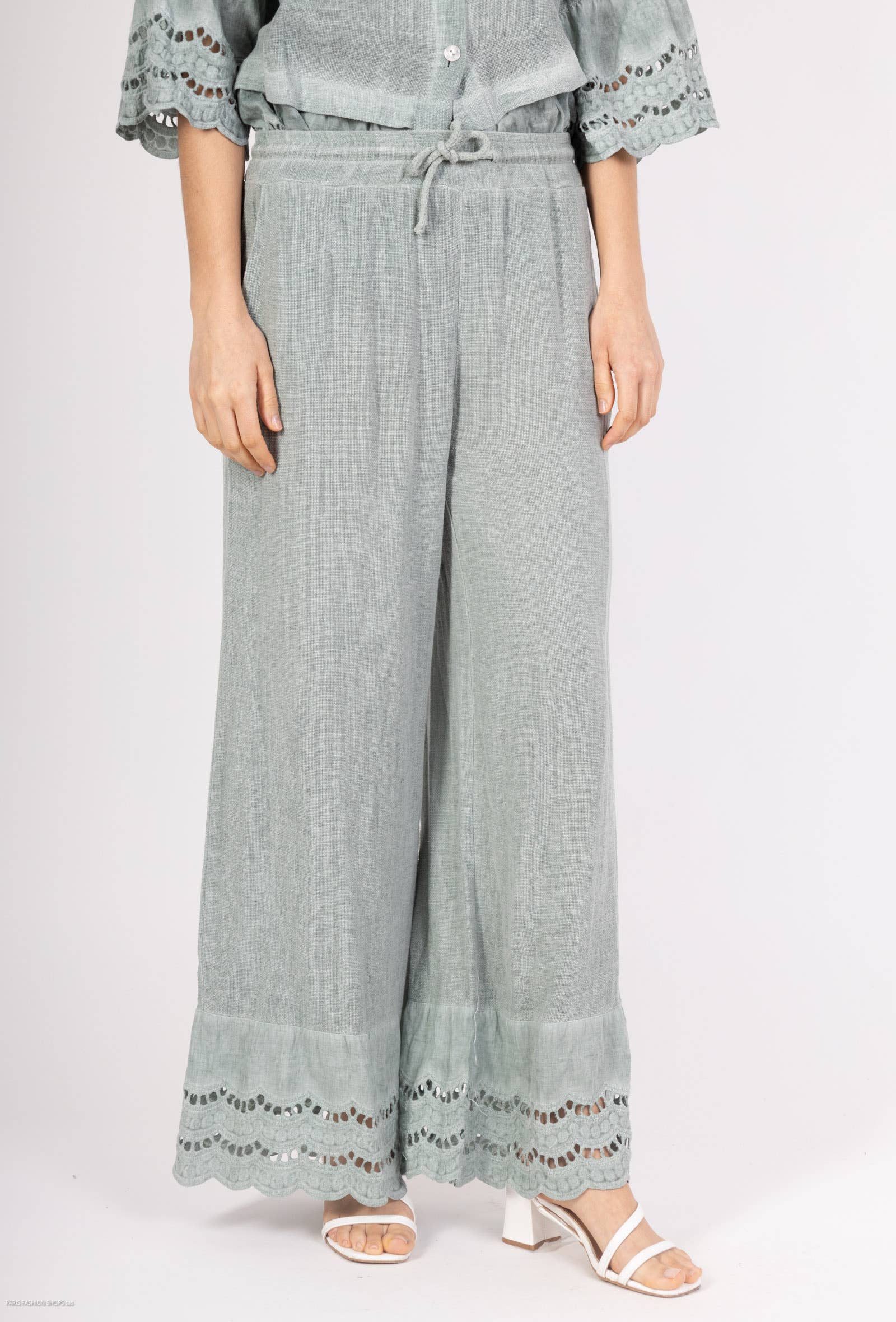 Shyloh - Wholesale Pants - Women's - Embroidered pants 2060312