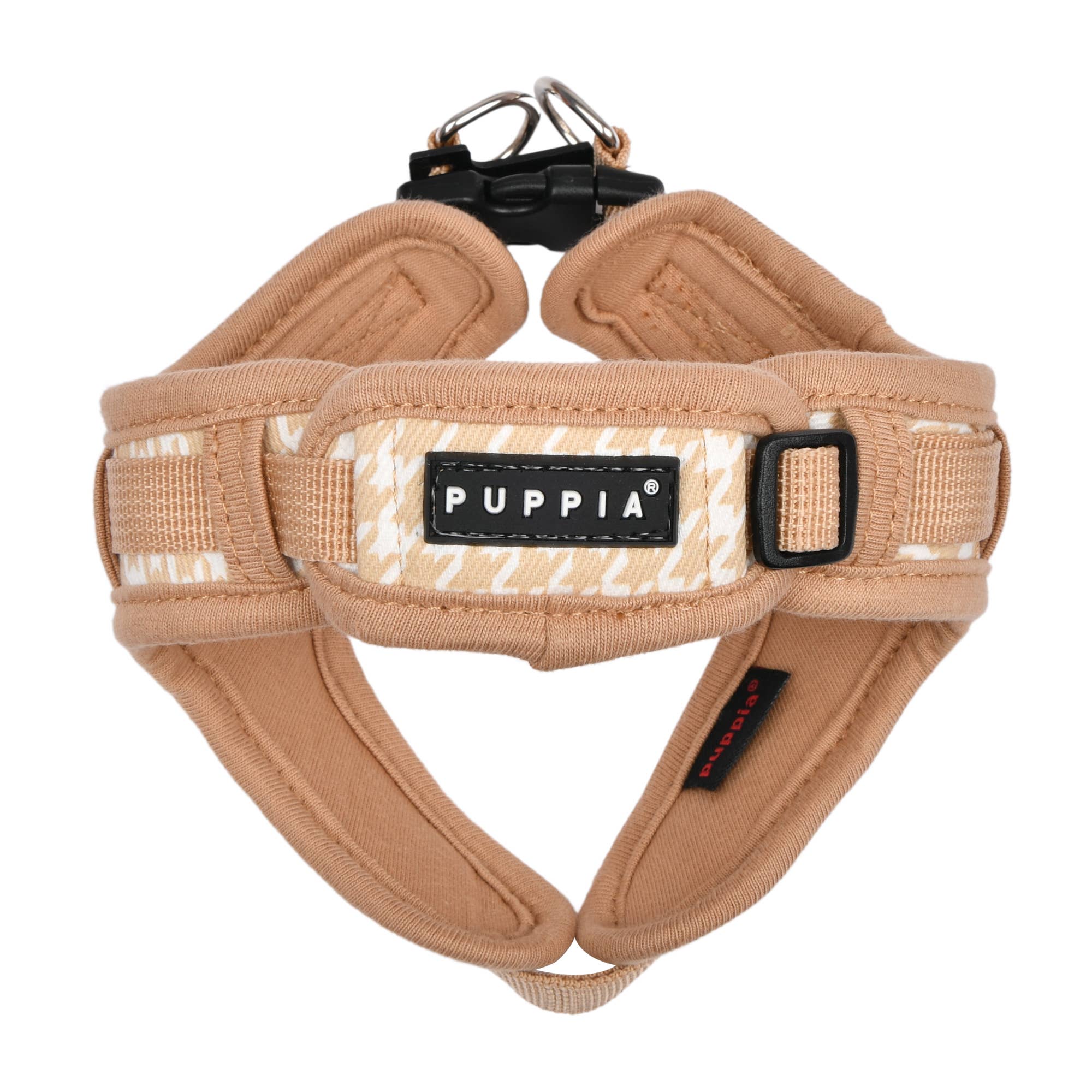 Puppia International Inc. - Wholesale Pet Harness - Dog - EGON DOG HARNESS X ADJUSTABLE NECK & CHEST HOUNDSTOOTH4