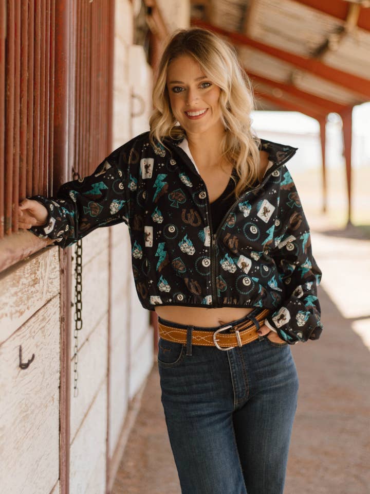 Sterling Kreek - Wholesale Jacket - Women's - Cowgirl Charm Cropped Jacket5