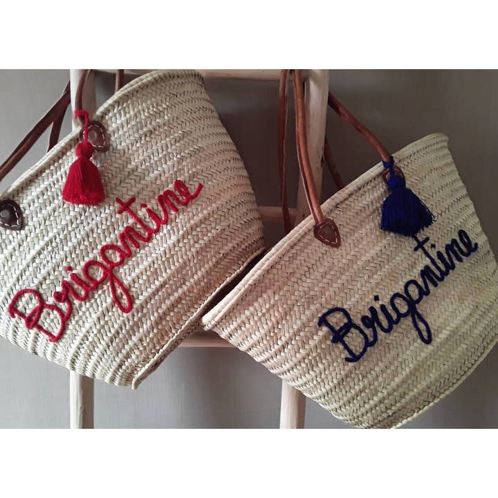 Mikwi - Wholesale Beach Bag - PERSONALIZED BASKET, customized straw Beach bag - WHOLESALE3