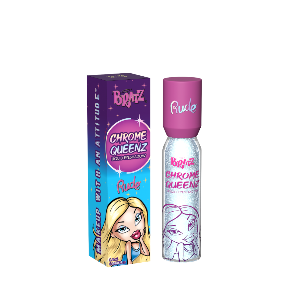 Rude Cosmetics - Vente Fards à paupières - Fard à paupières liquide Bratz Chrome Queenz0