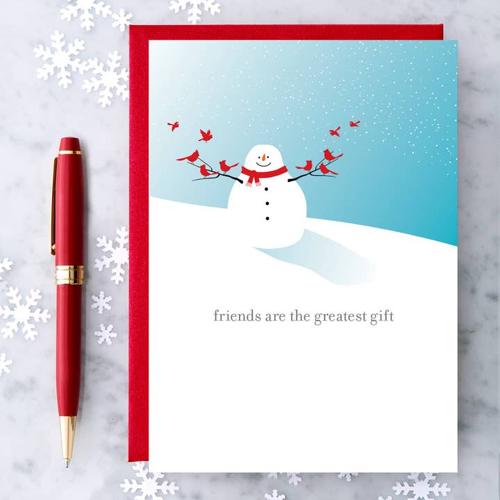 Friends are the Greatest Gift Greeting Card for wholesale by Design With Heart