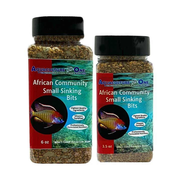 Aquaculture-One African Cichlids Community Small Sinking Bit for wholesale by TropicZone