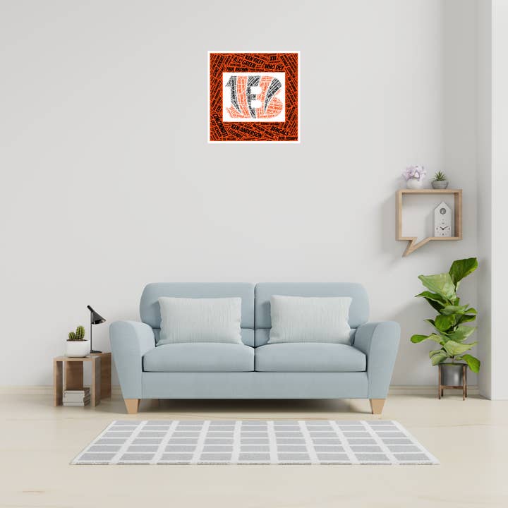 Quotables Geek Custom Designs - Wholesale Poster - Go Bengals!1