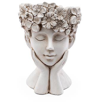 Napco - Wholesale Plant Pot - Planter, Flower Head Lady Item # 172790